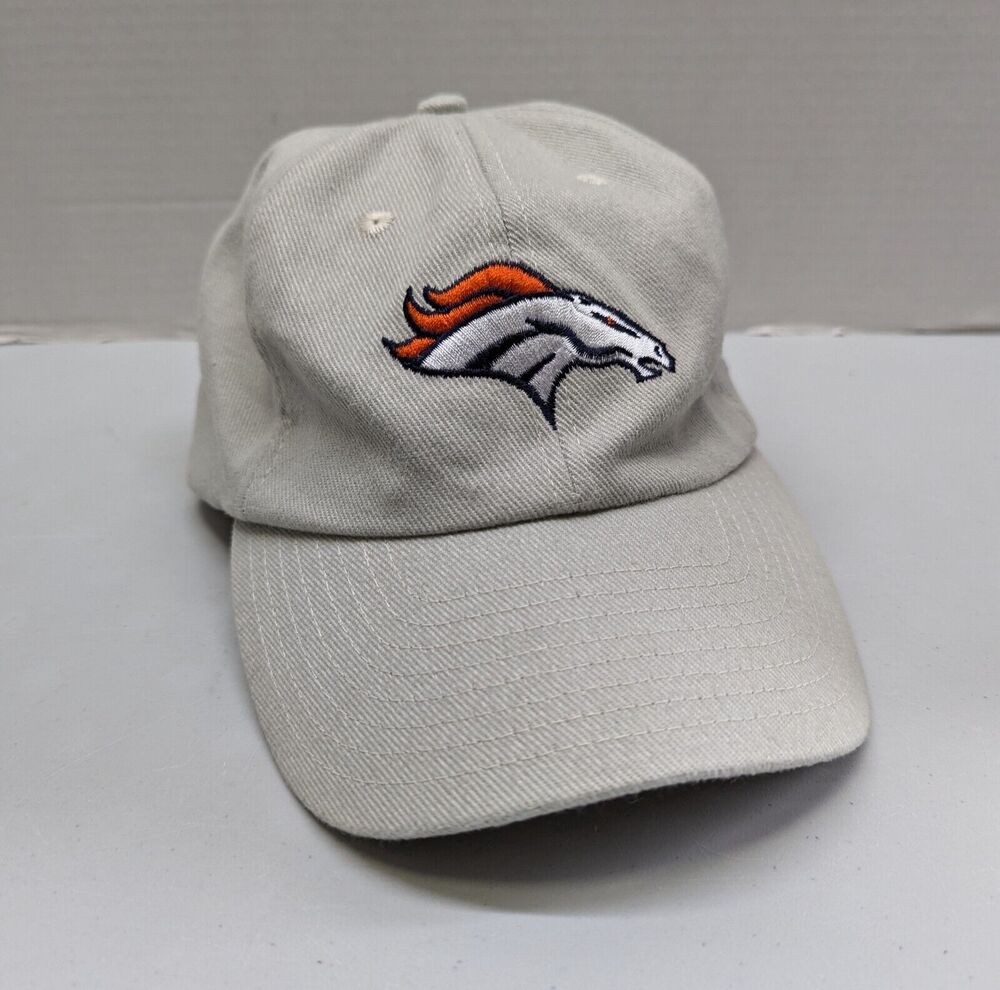 Denver Broncos Reebok Hat Cap NFL Football Adjustable Tan -072421